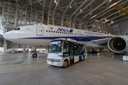 SBドライブとANAは、2018年2月21日～28日に羽田空港整備場地区での自動運転バス実証実験＜試乗会＞を実施