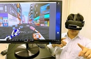 最新技術で開発を行っています。VR空間内で実際に買い物や商談が出来る「VRネットショッピング」