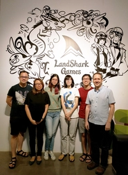 LandShark Games team members.