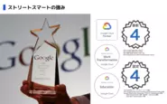 ストリートスマート は Google 公認トレーナーに認定されており、他 Google から多数の表彰・認定実績があります。