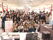 2018年11月に阪神梅田本店で開催した台湾フェス。台湾デザイナーとPinkoi Japanチームが一丸となって盛り上げました！