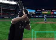『VR Real Data Baseball』プロ野球選手の実際の投球データをVR内で忠実に再現。プロの球に挑戦できる夢の野球体験を提供するVRコンテンツ。大谷選手に自分の投げた165kmのボールに、バッターとして挑むという夢の企画も実現しました。