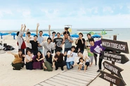 社員旅行は石垣島へ。毎年10月に社員旅行を予定しています。