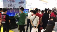 中国での展示会の様子
