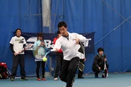 「スポル品川大井町」は多くのトッププロテニス選手のイベント会場としても定着