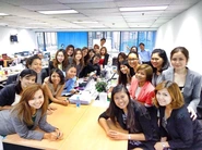 タイ支社の様子　海外だけで現在300人以上の社員がいます