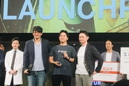 IVS 2019 LaunchPad優勝時の写真です。