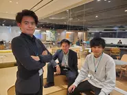 左から清水（COO）、増本（CEO)、冨田（CTO)