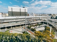 オフィスから、新大阪駅が見渡せます