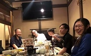 懇親会は月1回・自由参加。秋葉原界隈の美味しいものが食べられます！