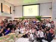 ILY,4周年パーティー： 多くのお客さま、パートナーさまと共に4周年をお祝い