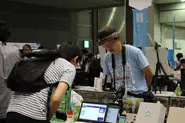 Maker Faire Tokyo 201７に出展予定です。写真は昨年の同イベントの様子です。