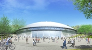 千葉公園ドームは2021年春に完成予定です