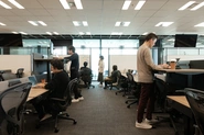 A peek inside our Shibuya office. Work areas are designed to encourage creativity.
