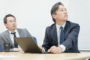 当社代表取締役の神津と浜岡です。お客さまの右腕となるべく、議論を繰り返しています。
