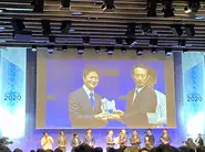 経産省主催「ジャパン・ヘルスケアビジネスコンテスト（JHeC）2020」のファイナリストとして企業賞を受賞
