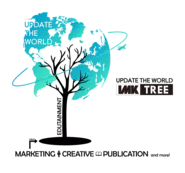 会社をイメージした「IMK TREE」。豊かな土壌で、強い幹を育て、IMKならではの「実＝コンテンツ」を作り上げていきます