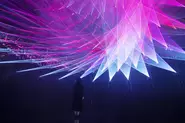 【Light Sculpture - Plane】光の彫刻群。 光の平面の集合による、空間の再構成、立体物の構築。 空間や立体物は、身体を没入させていく。