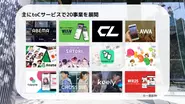 『21世紀を代表するtoCサービスを創る』ことがサイバーエージェントメディア事業部のミッション。様々なジャンルで事業を展開しています。