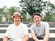共同創業者の２人。左がCOO藤田、右がCEO植松。KiteRaを一緒に作り上げていってくれるメンバーの参加を心待ちにしています。