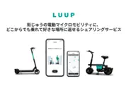 2020年5月25日よりスタートした電動アシスト自転車のシェアリングサービス「LUUP」