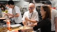 フードラボのメンバーが先生となり、開催されたお料理教室の様子
