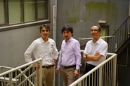 創業メンバー 左から、COO有川、CEO馬場、CFO木村