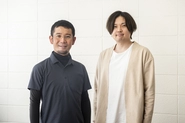 弊社代表の森田修平(左)と取締役の坂本隆輔(右)