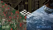 Sagriの由来：Satelite×AI×GRID