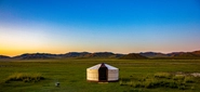 広大な草原が魅力のモンゴル