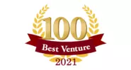 2021年度の「ベストベンチャー100」を受賞しました！
