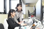 コミニケションも大切に。風通しの良い環境です。