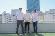 Founder（左からCXO takejune、CEO堀井(翔)、CTO堀井(雄)）