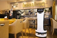 可愛いデザインの中に超優秀なテクノロジーが搭載されている配膳ロボット
