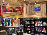 ○I○I渋谷店6Fの全フロアを使って、デビュー2周年の軌跡と楽曲にフューチャーした空間と造形、実際に使用した衣装やセットを展示した展示会を10/8〜10/24の期間限定で開催しました。