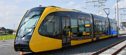 宇都宮ライトレール（LRT）が事務所の目の前で建築中！！