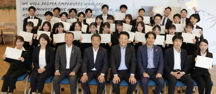 2022年度　新入社員 配属式