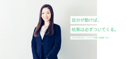 自分が動けば、結果は必ずついてくる。