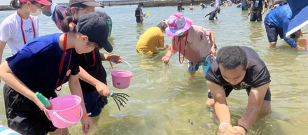 教育理念を体現！生徒も先生も、全力で楽しんだ3校舎合同「潮干狩り」イベントレポート