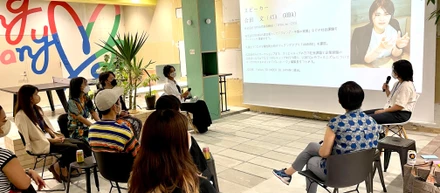 株式会社TIEWA 代表取締役 /パレットーク編集長の合田 文さんと無意識のバイアスについてパネルディスカッションをしました。