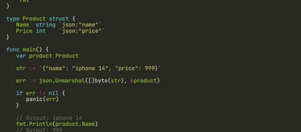 How to parse JSON in Golang?