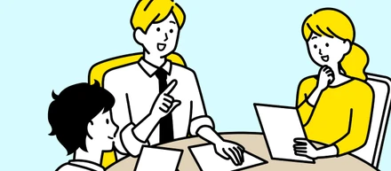 定期的な面談で不安や悩みを解消します★当社のコミュニケーション制度とは