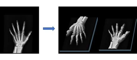 1枚の画像から3Dモデルへの自動変換