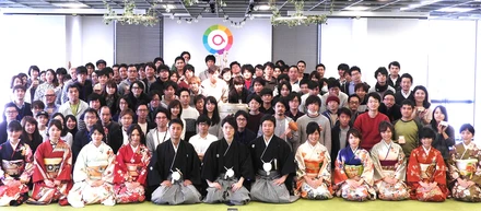 年の初めをメンバーみんなでお祝いしました！