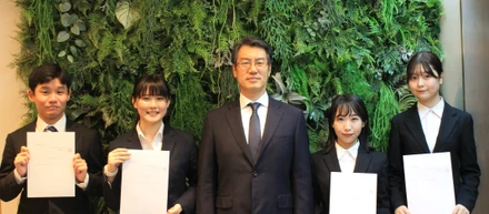23卒内定式で代表は何を語るのか！？