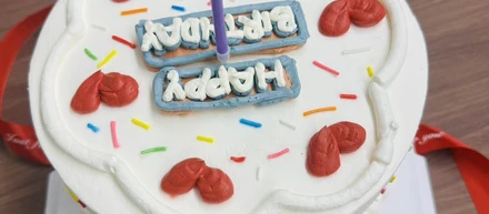 社員の誕生日会
