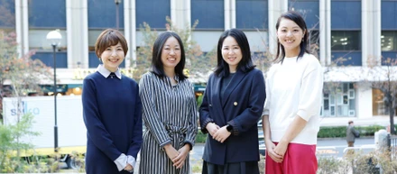 活躍中の女性社員４人に聞く、インフキュリオングループの“成長しやすい環境”づくりとは