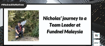 #WeAreAltaNatives - Nicholas’ growth as a Team Leader at Alta Malaysia