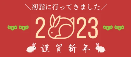 【新年のご挨拶】初詣に行ってきました🐰