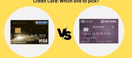 HDFC Regalia Credit Card vs HDFC Diners Club Premium Credit Card: Which one to pick?